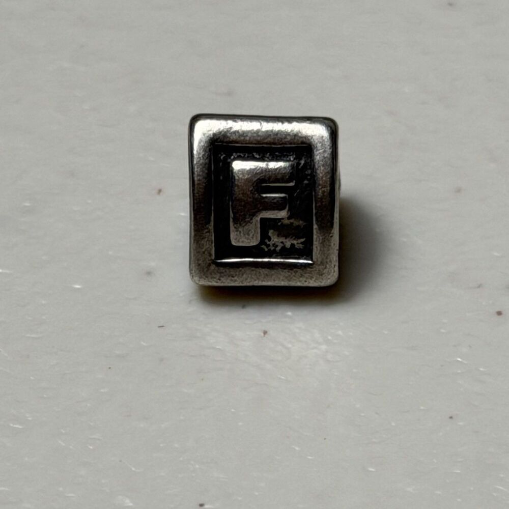 Retired Letter F PANDORA Charm